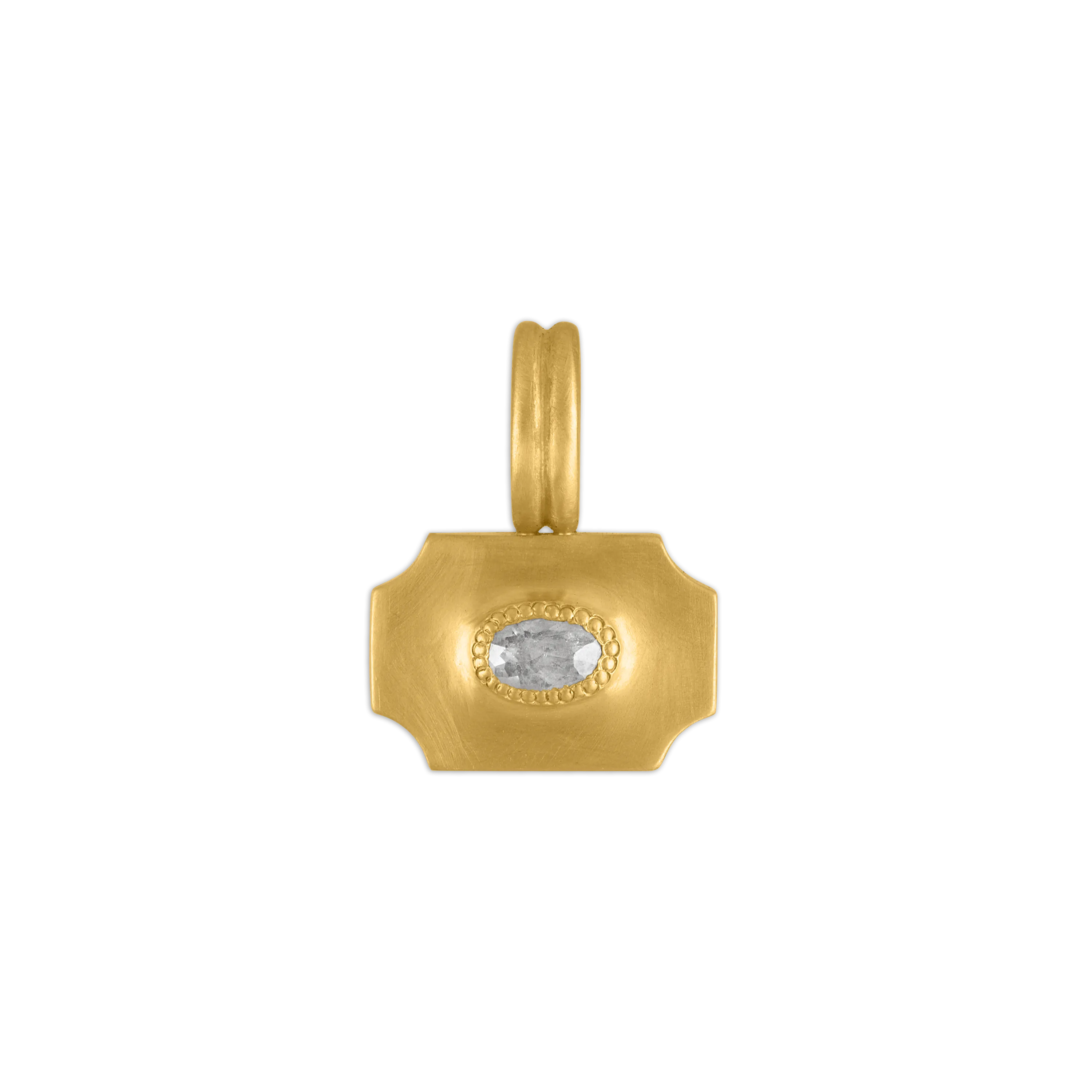 Small Rosecut Diamond Ode Pendant