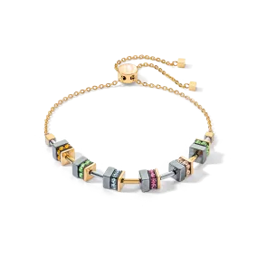 Sparkling Classic Chain bracelet gold multicolour