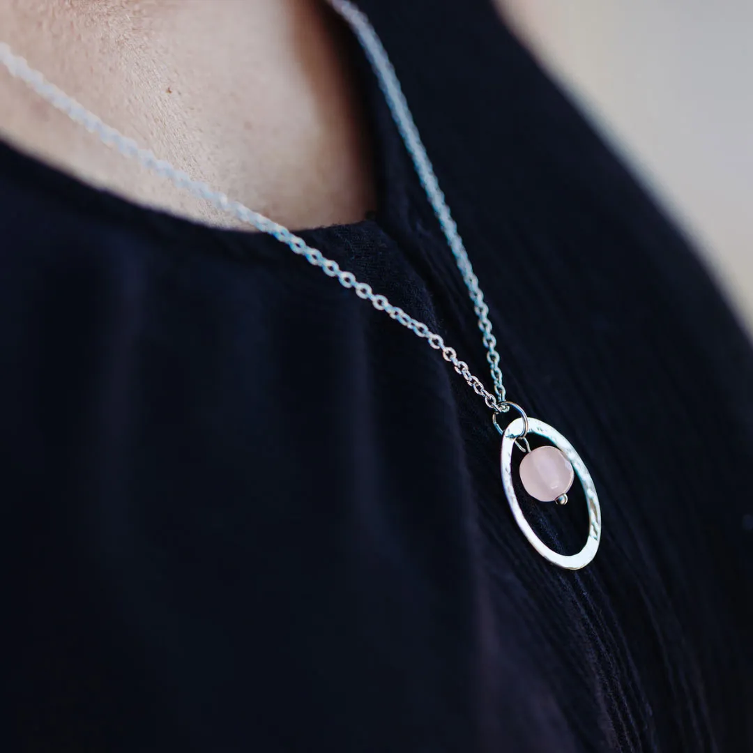 Stone Drop Necklace