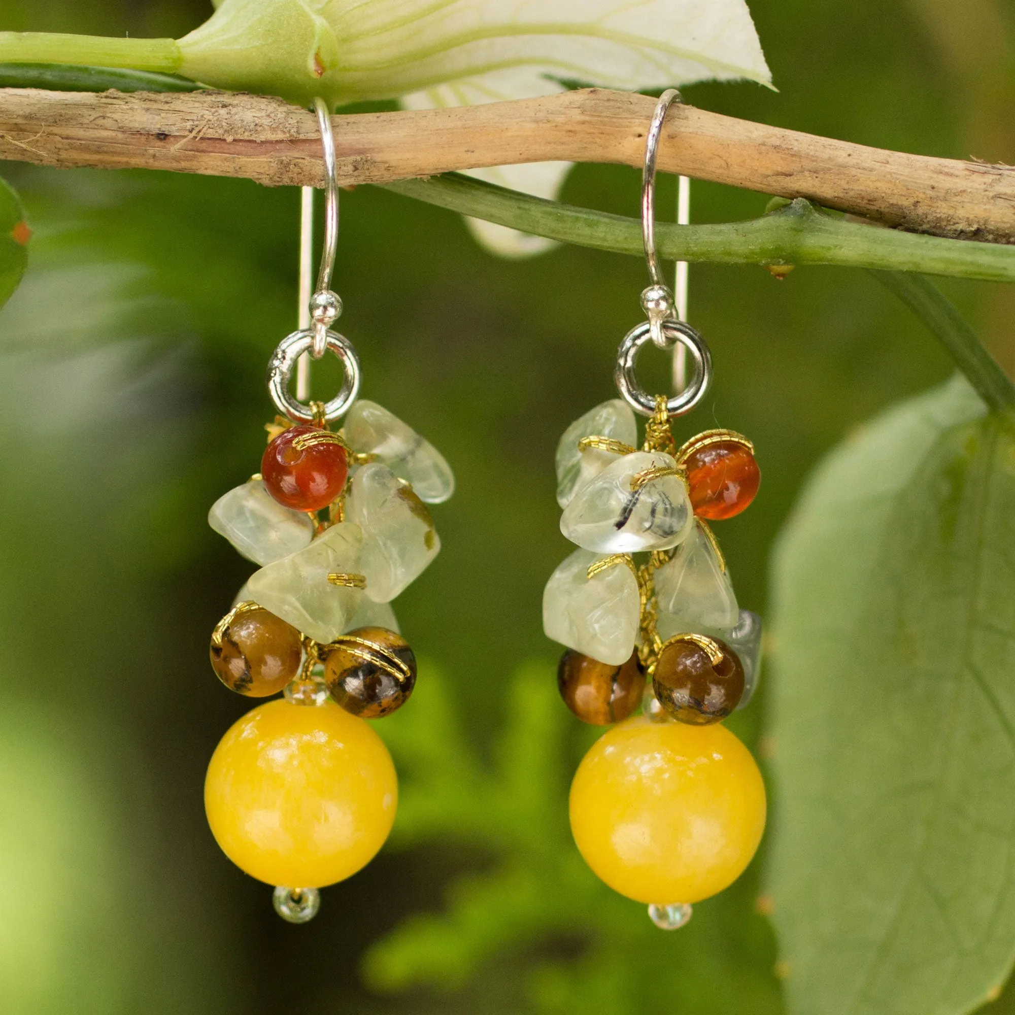 Sweet Sunshine Beaded Earrings