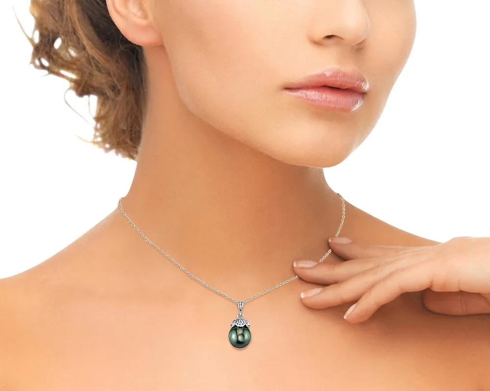 Tahitian South Sea Pearl & Diamond Liora Pendant