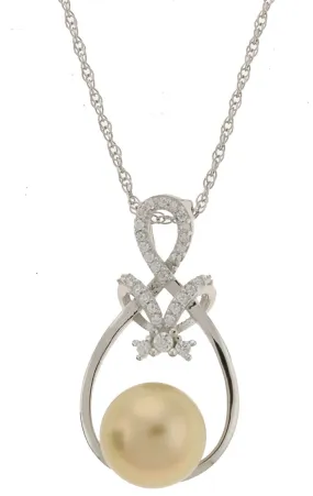 Tear Drop South Seas Pearl Necklace (SKU: 192637)