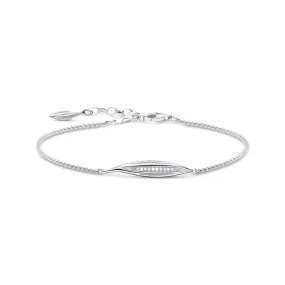 Thomas Sabo bracelet leaf silver