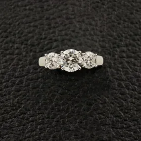 Three Stone Diamond Ring