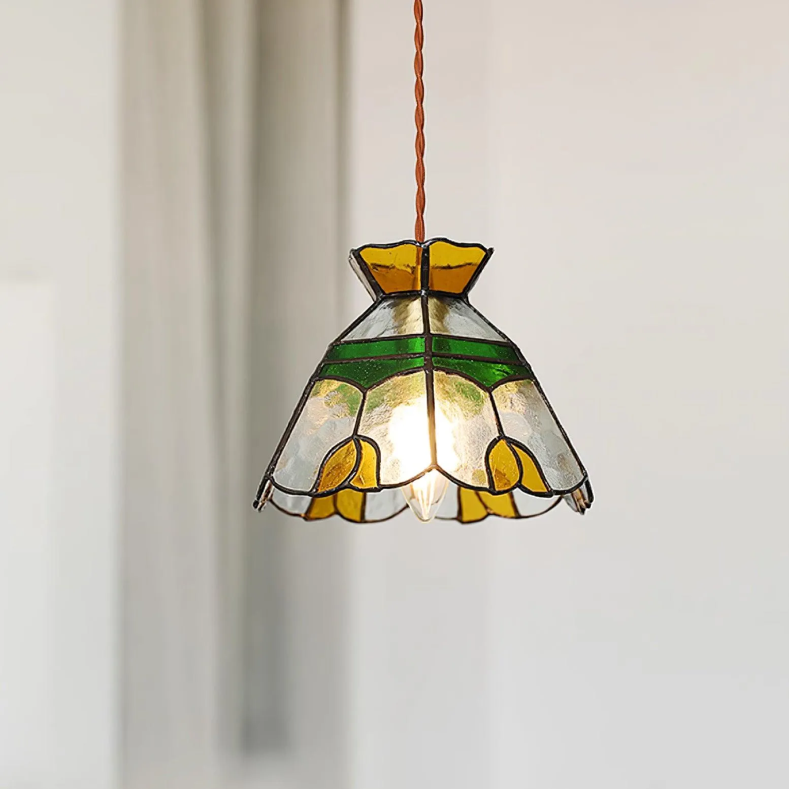 Tiffany Stained Pendant Lamp