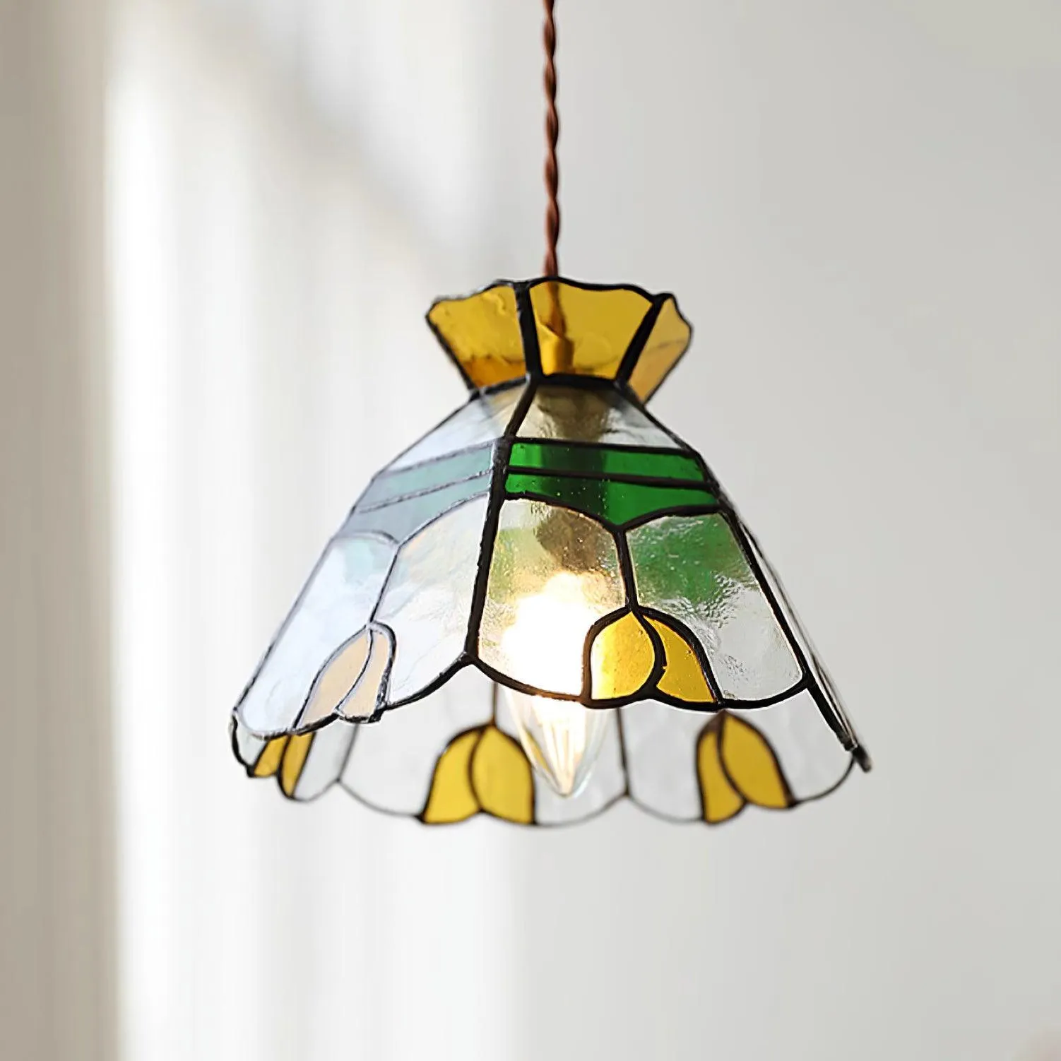 Tiffany Stained Pendant Lamp