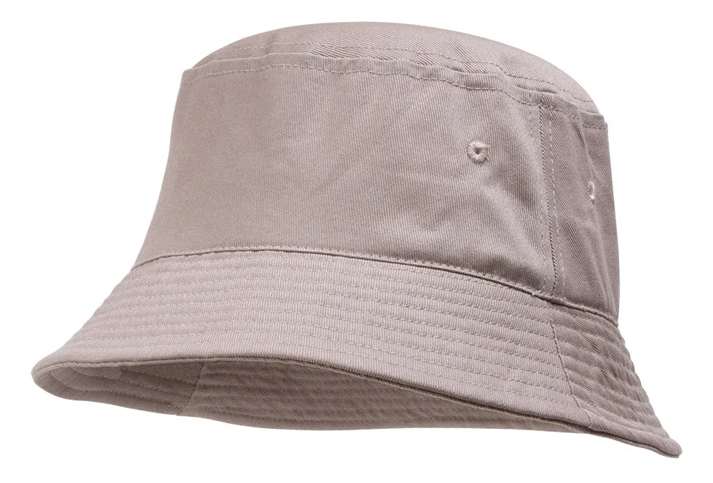 TopHeadwear Blank Cotton Bucket Hat