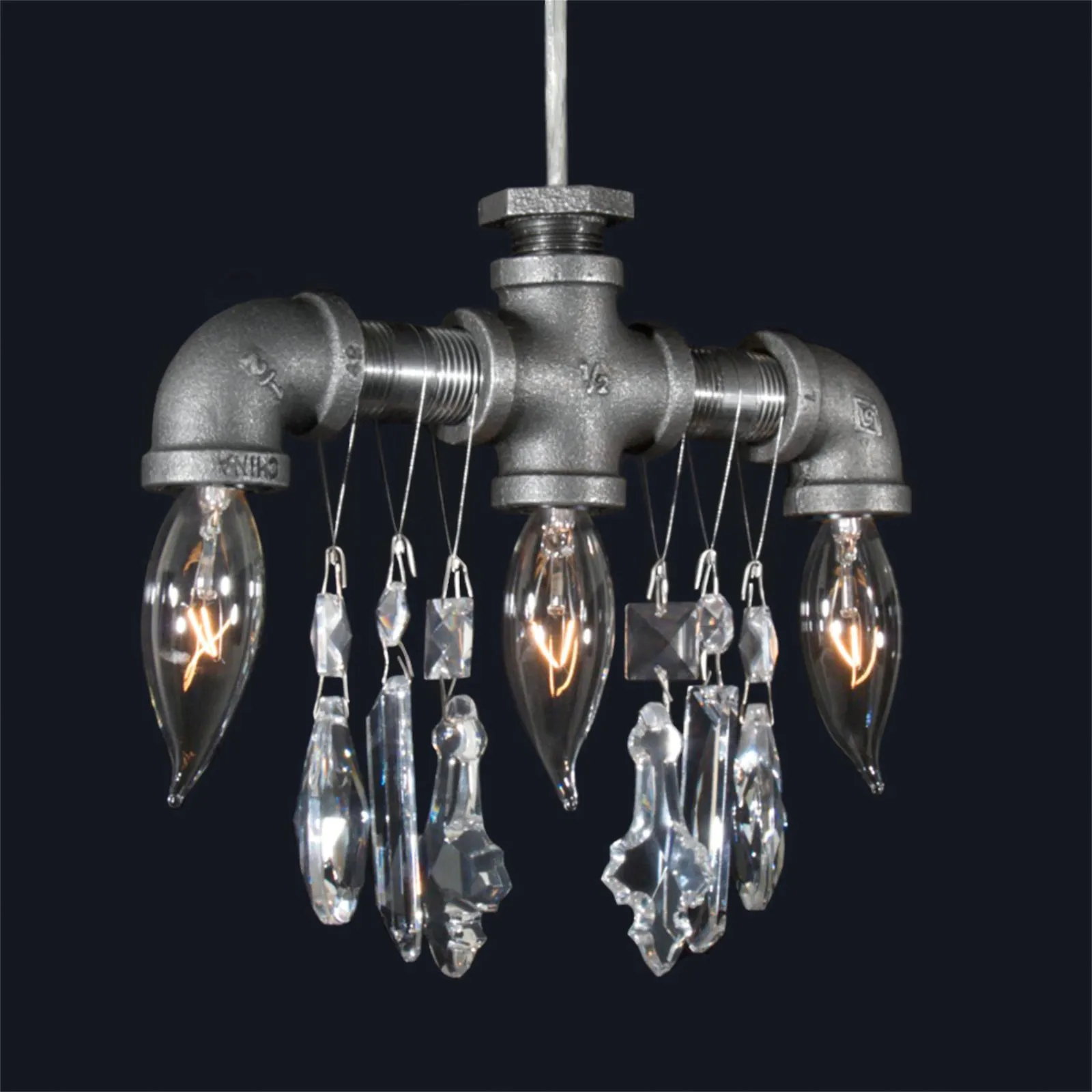 Tribeca Chandelier Pendant (3 Bulb)