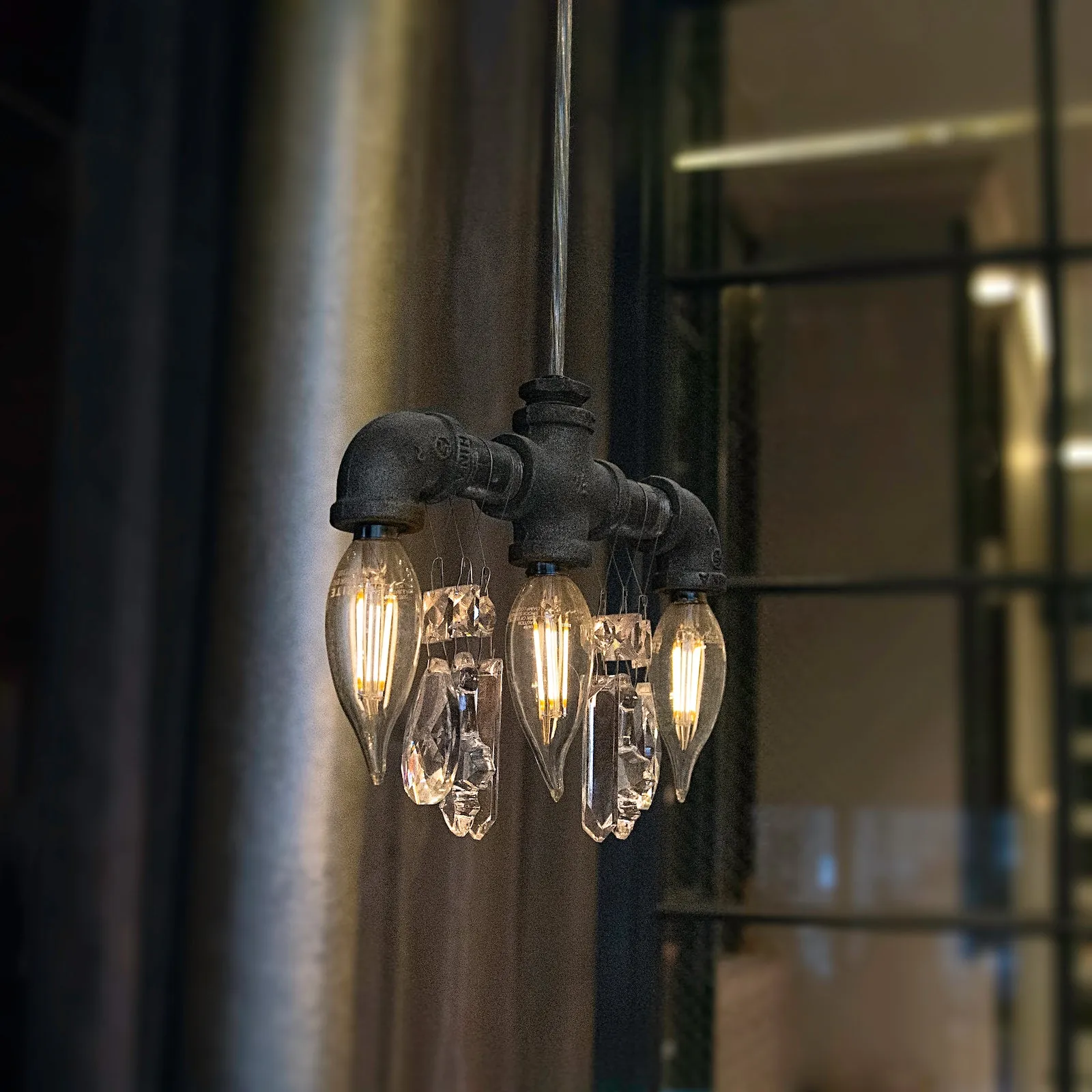 Tribeca Chandelier Pendant (3 Bulb)