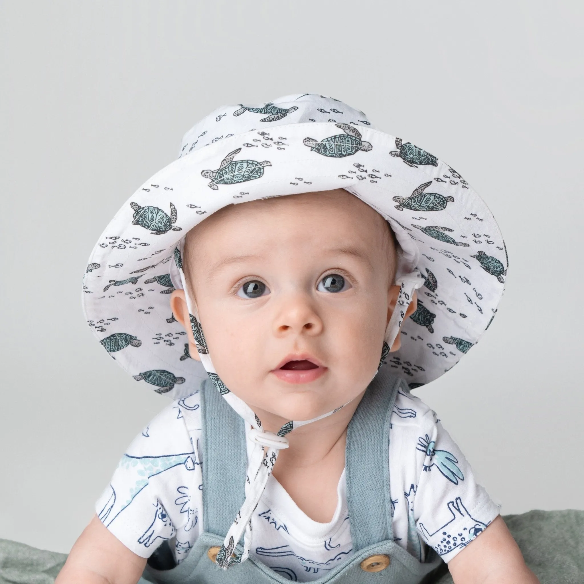 Turtles Bucket Hat UPF 50  with Adjustable Breakaway Strap