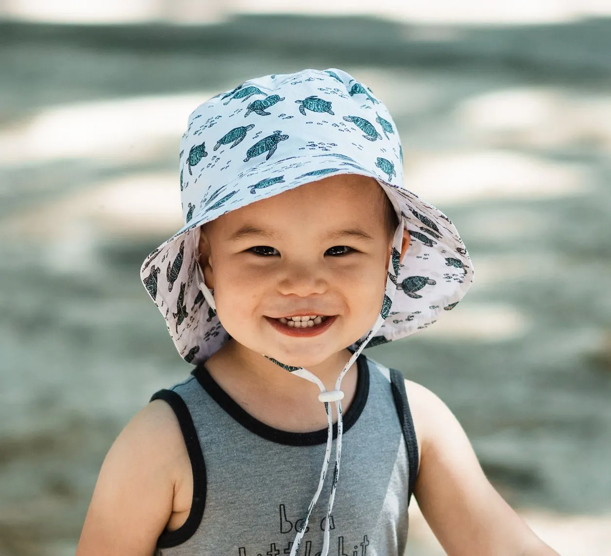 Turtles Bucket Hat UPF 50  with Adjustable Breakaway Strap