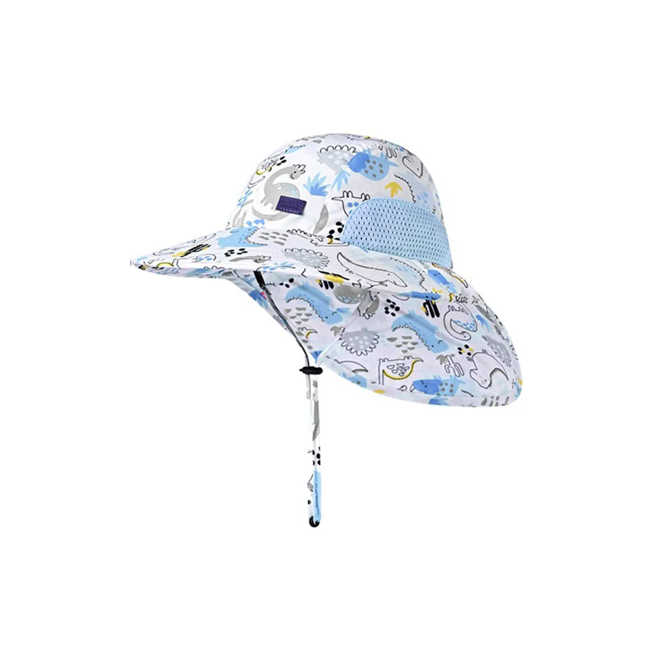 UPF 30  Jungle Dinosaur Print Kids Bucket Hat