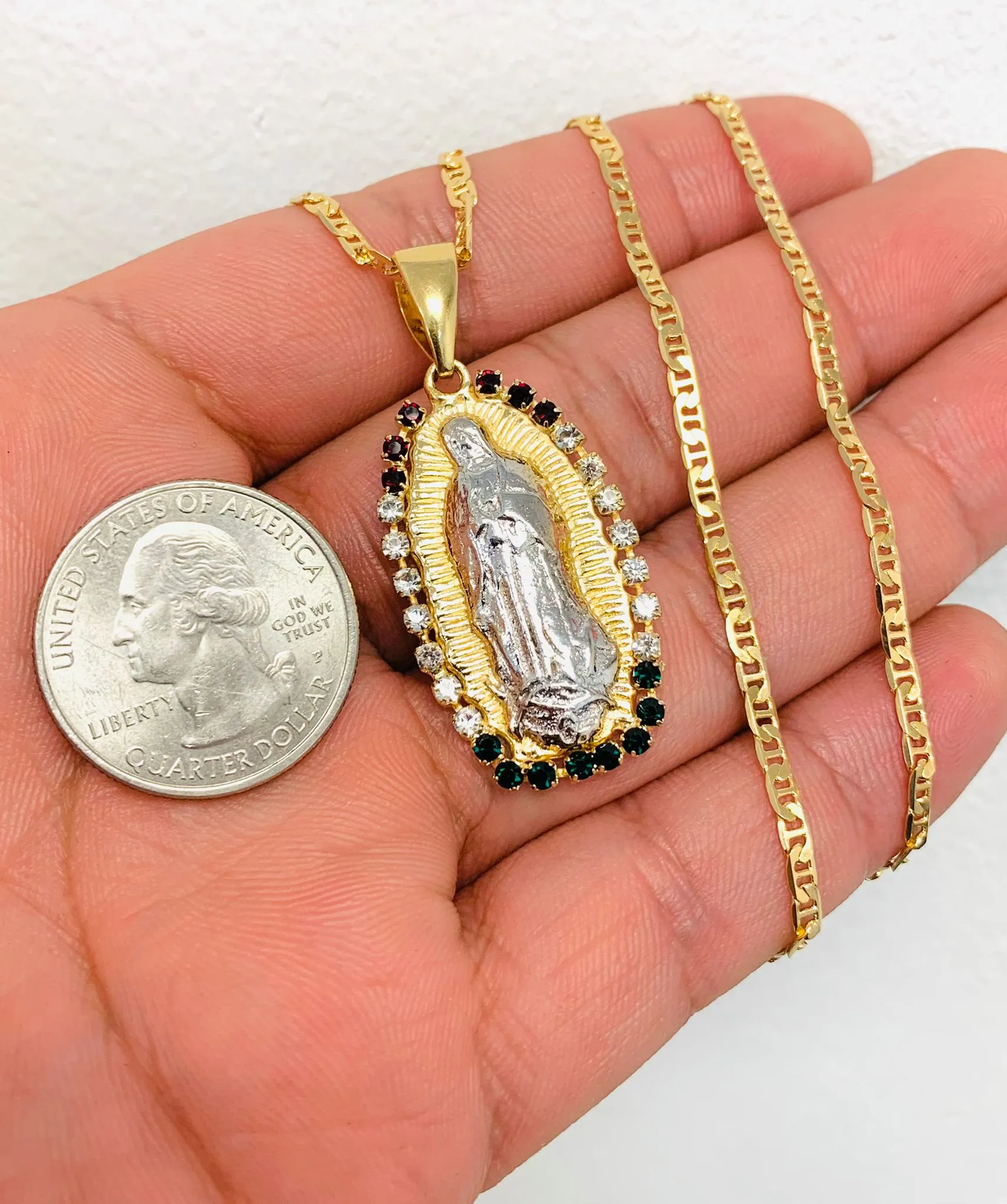 Virgen de guadalupe Necklace