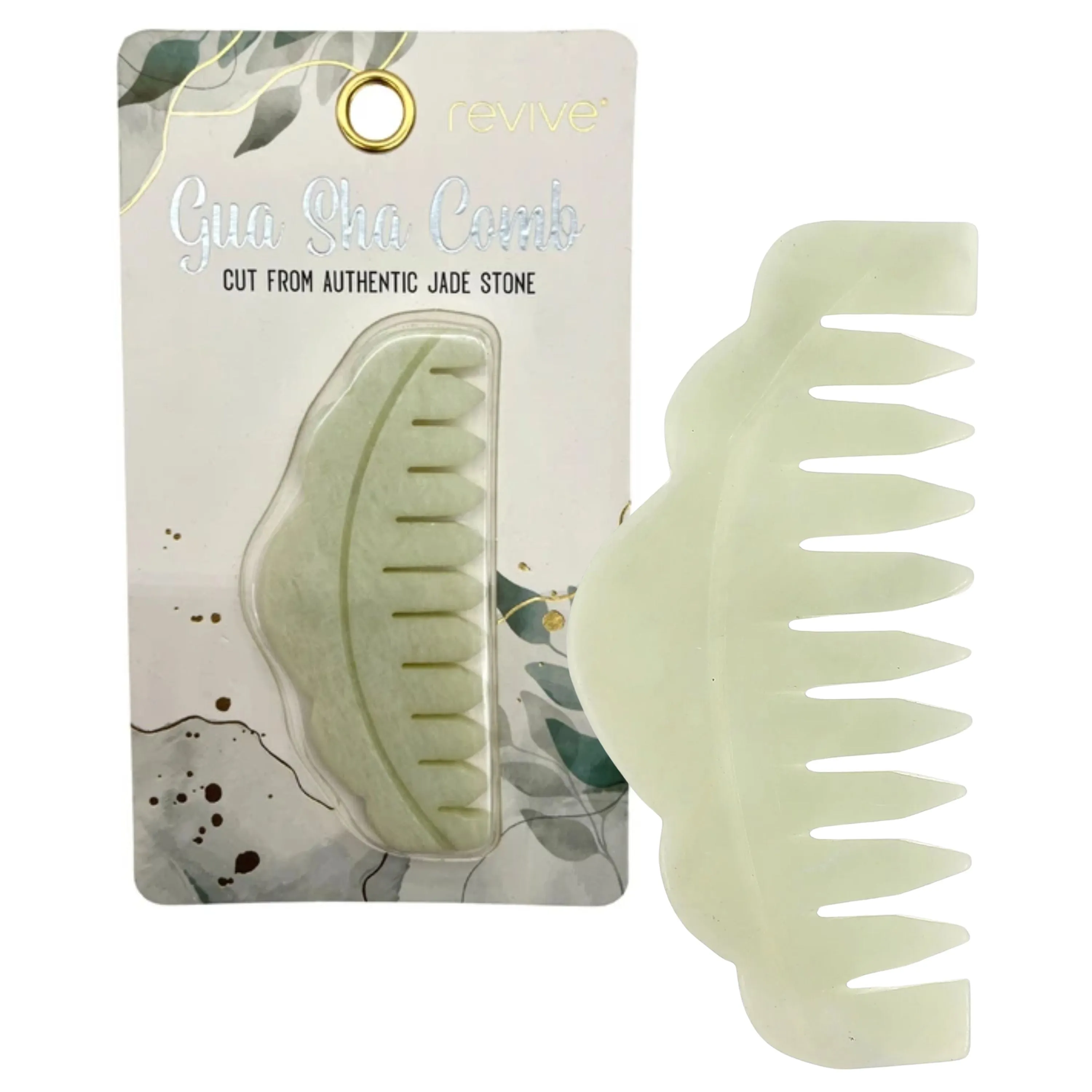 VYSN Revive Jade Cloud Gua Sha Comb