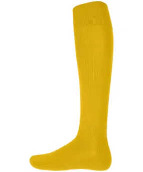 Yellow - Plain sports socks